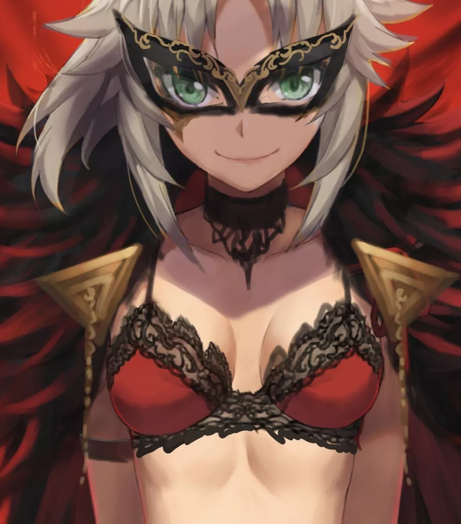 Not sure if it's the inspiration, but this makes me think Mordred joined the Phantom Thieves. Not sure if it's the inspiration, but this makes me think Mordred joined the Phantom Thieves.