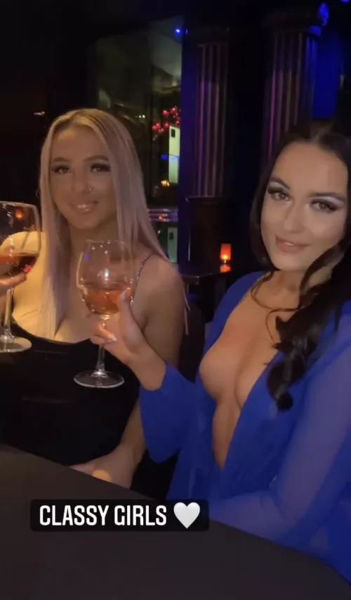 Not sure they’re classy but I’m not complaining