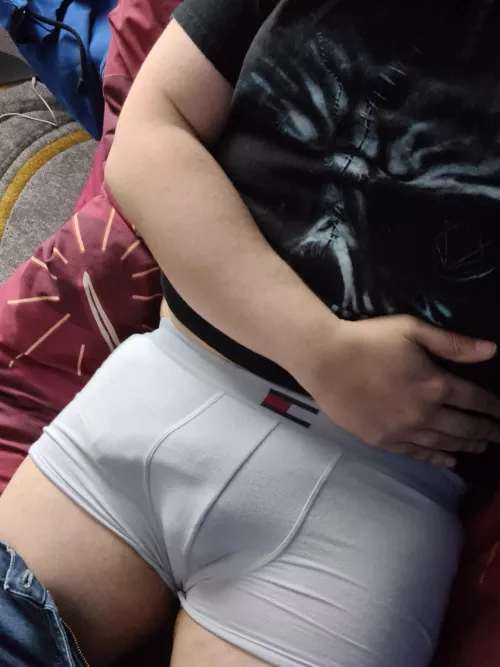Not worn white underwear in a while, think it looks okay