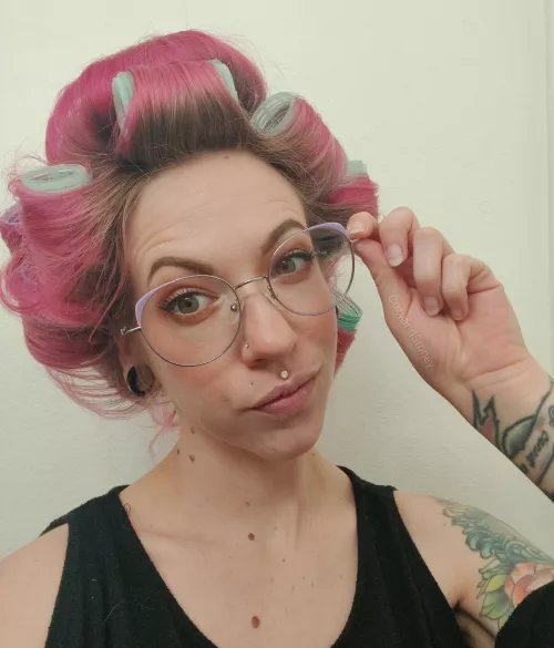 Not your grandma's roller set...