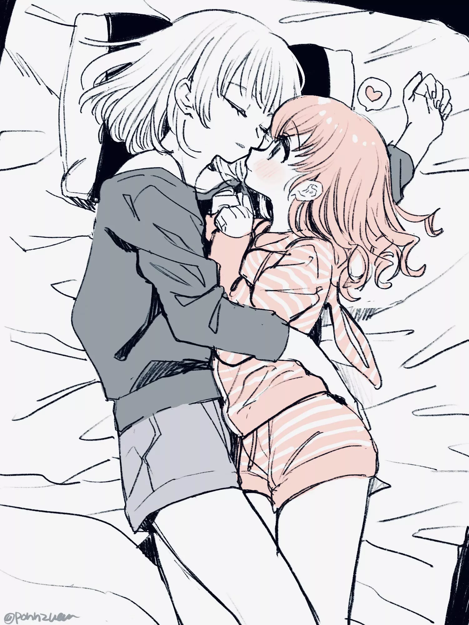 Not yuri... Maybe half