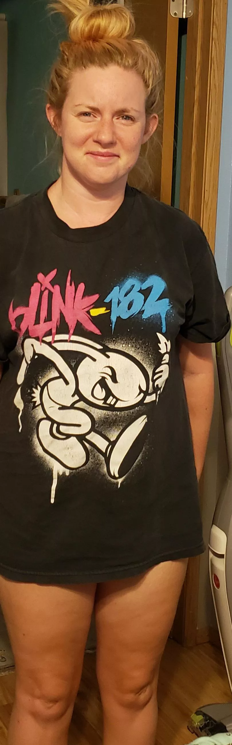nothing but this shirt on nothing but this shirt on