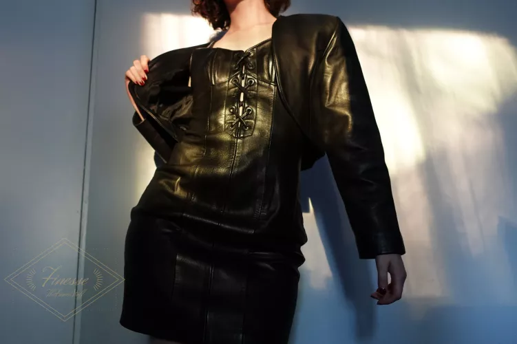 Nothing compares to the feeling of leather against my skin. Nothing compares to the feeling of leather against my skin.