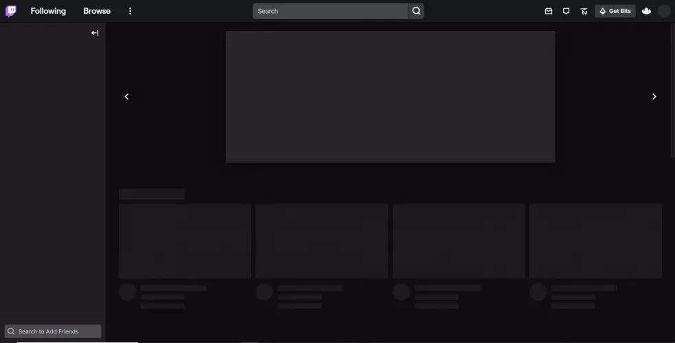 nothing is showing up, been happening for weeks help