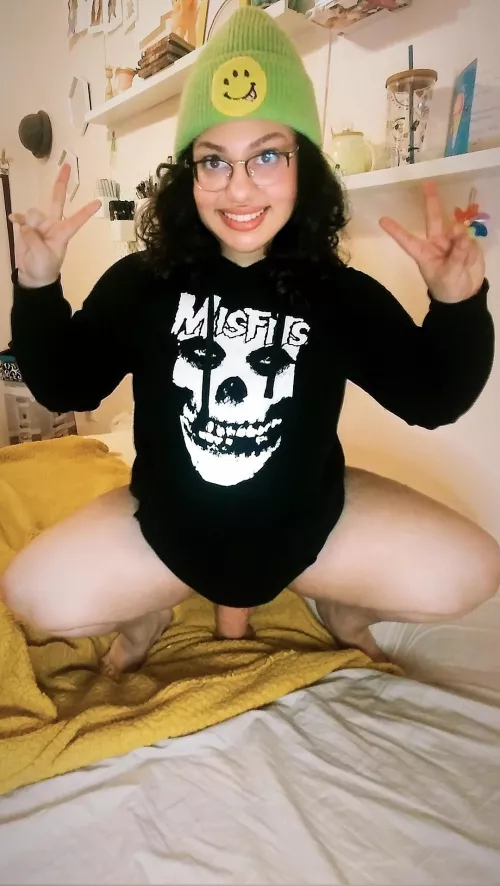 nothing like a huge dildo in my pussy :)