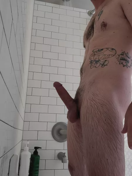 Nothing like a shower to get going