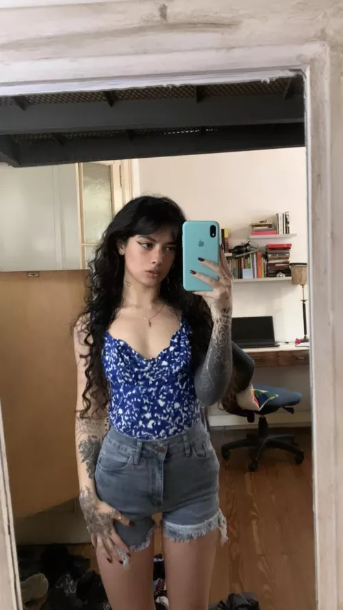 nothing much but i really like how this short fits :)