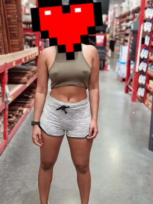Noticed I got a lot of looks at the hardware store...any ideas why?
