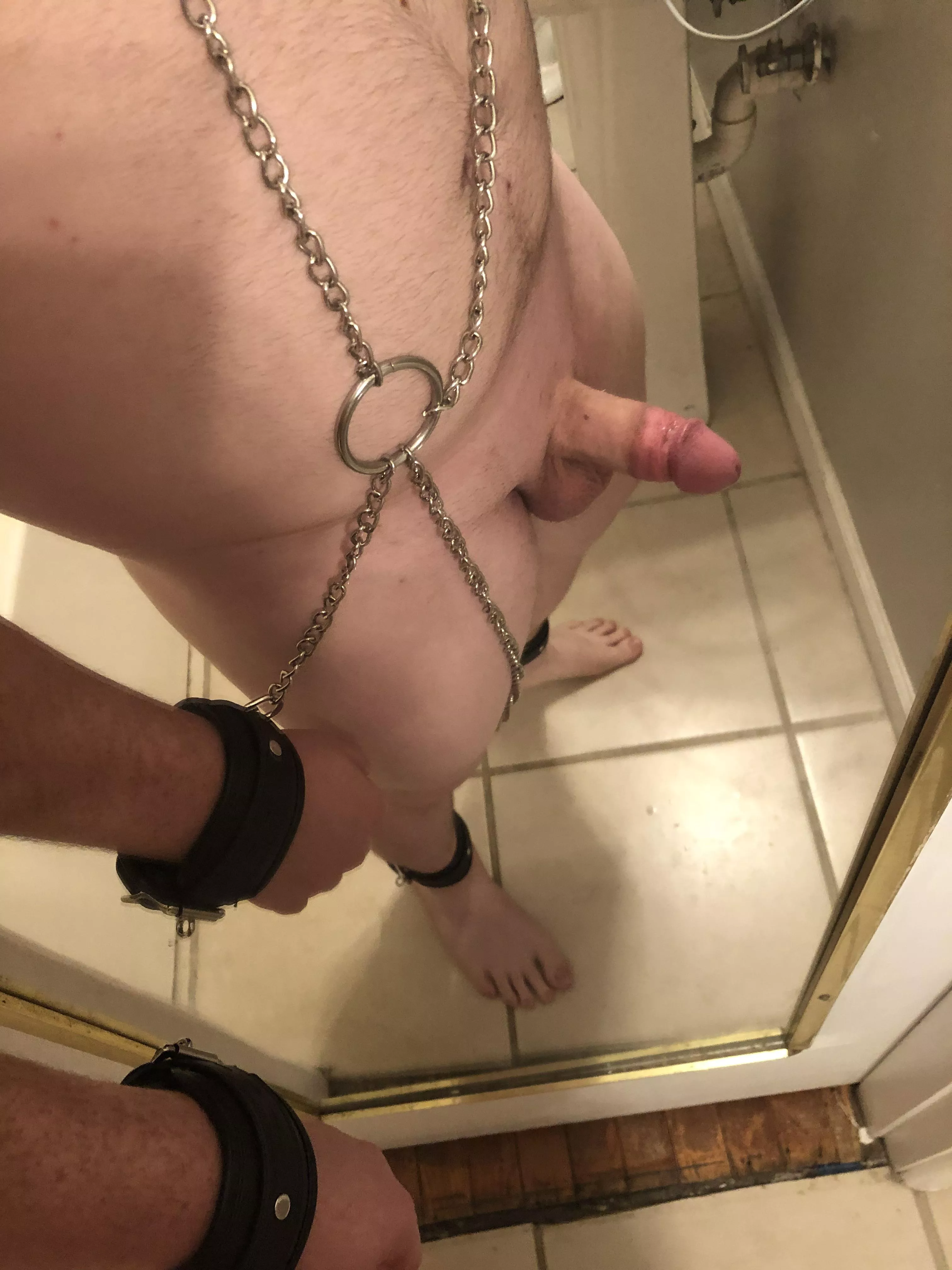 Now if only I had someone to tug on these chains and give orders.