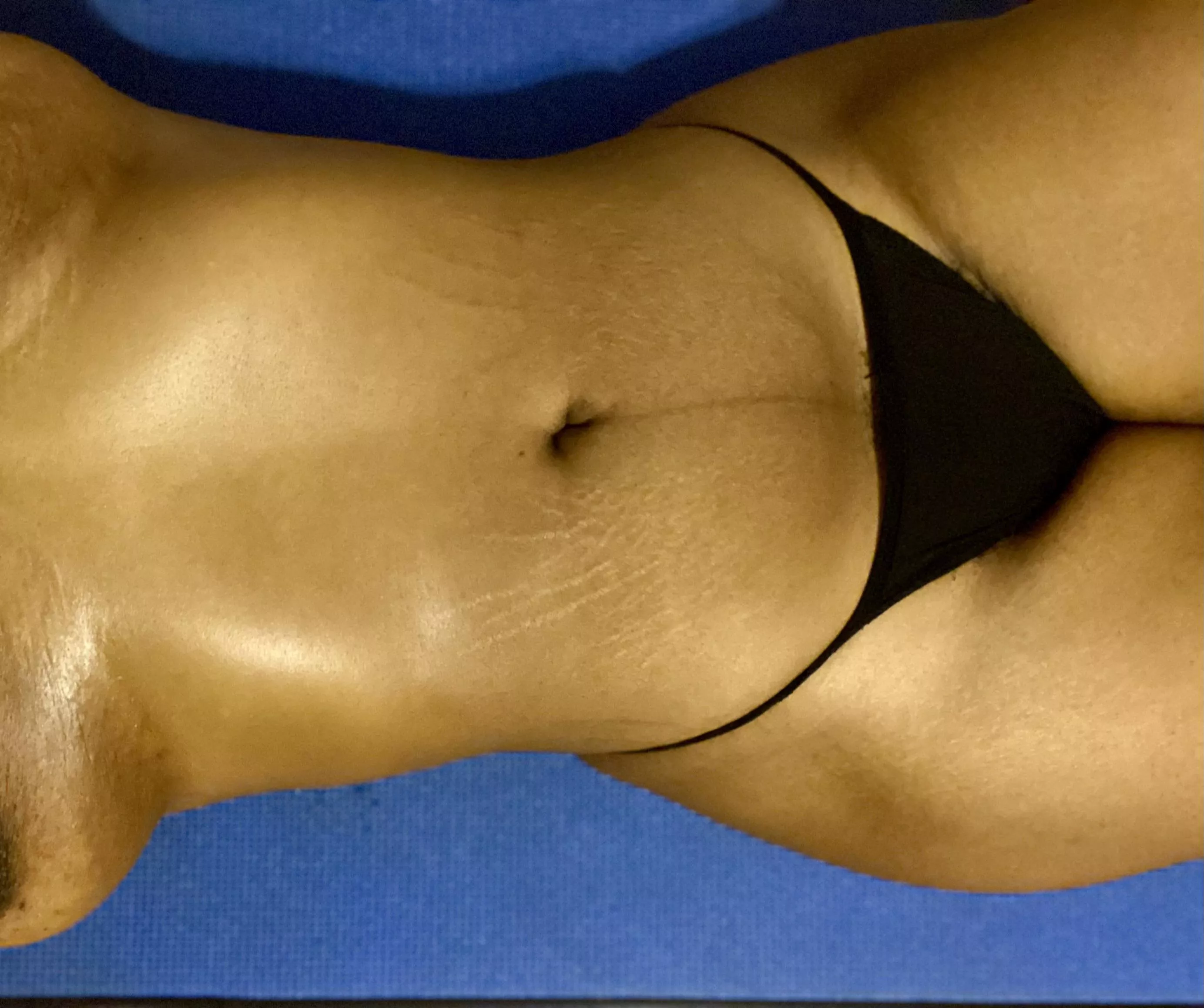 “…now my body look like something you’d eat cake off”