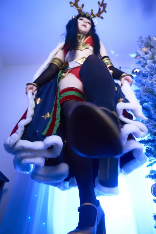 Now… Perish. (Winter Tharja by Phee)