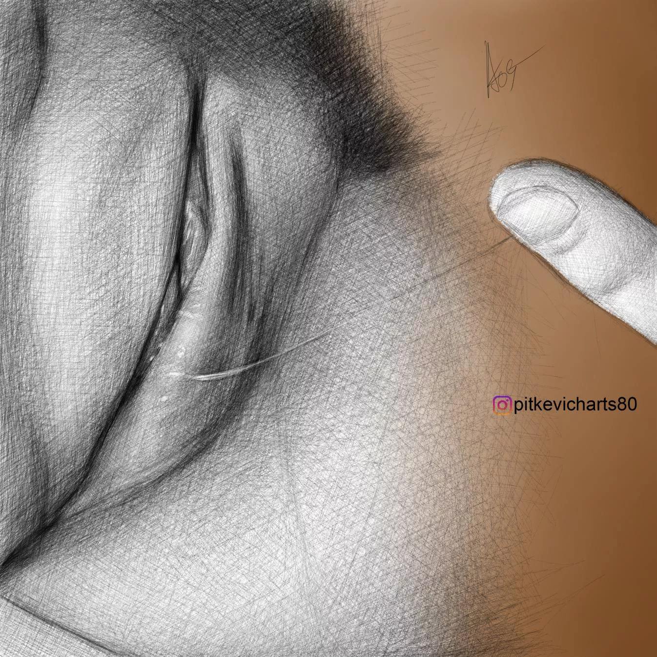 NSFW art - 'Getting Wet', By Me NSFW art - 'Getting Wet', By Me