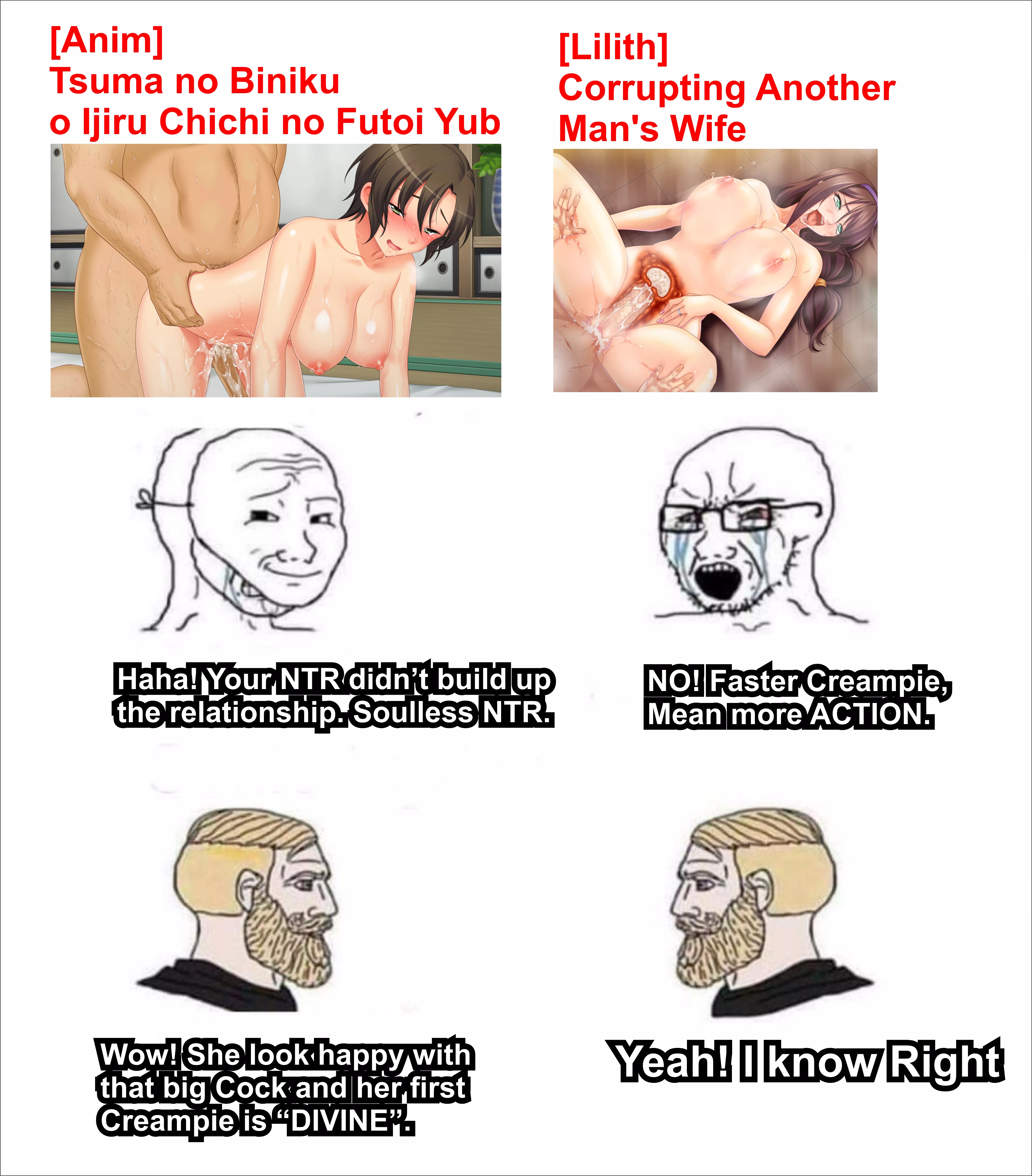 Ntr Meme Nonchad Vs Chad Nudes In Netorare Onlynudes Org