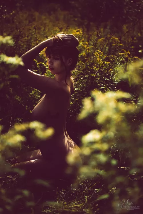 Nude in nature