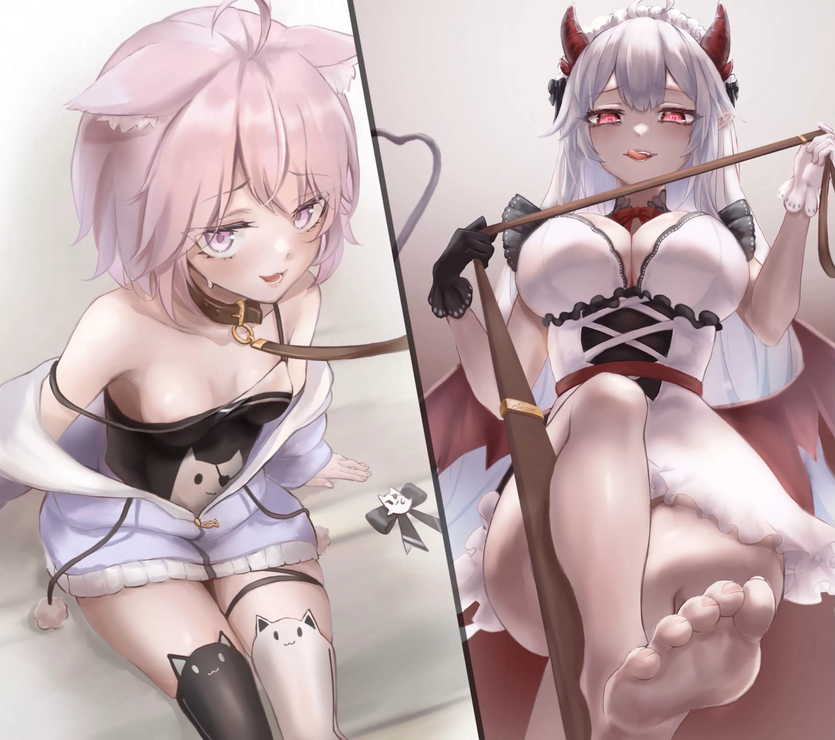 Nyan will do anything Vei tells her (YYFUU) Nyan will do anything Vei tells her (YYFUU)