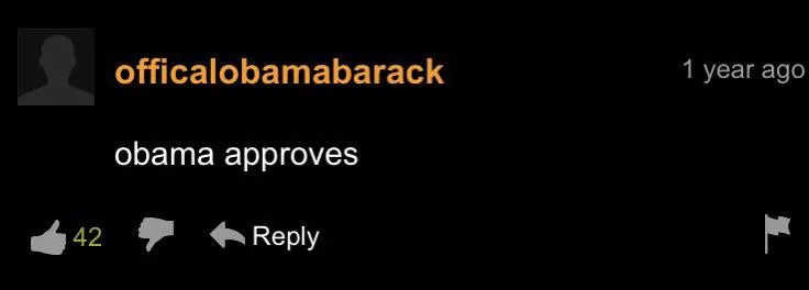 Obama approved Obama approved