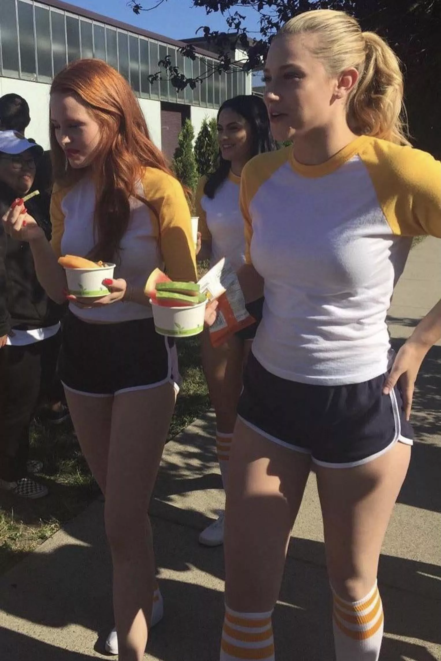 Obsessed with Riverdale babes Lili Reinhart Camila Mendes & Madeleine w Obsessed with Riverdale babes Lili Reinhart Camila Mendes & Madeleine w