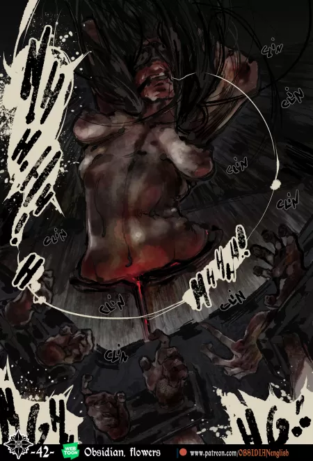 Obsidian, flowers and scarlet 42