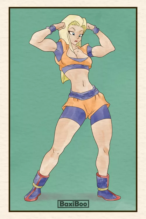 [OC Fanart] 18 in Turtle School Gi by myself (u/Baxiboo)