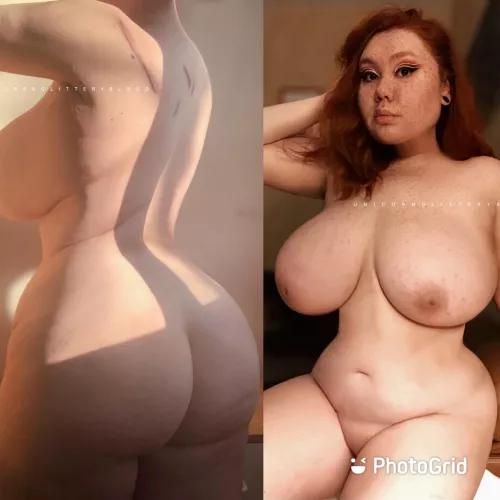 [OC] huge boobs or huge booty, which one do you prefer?