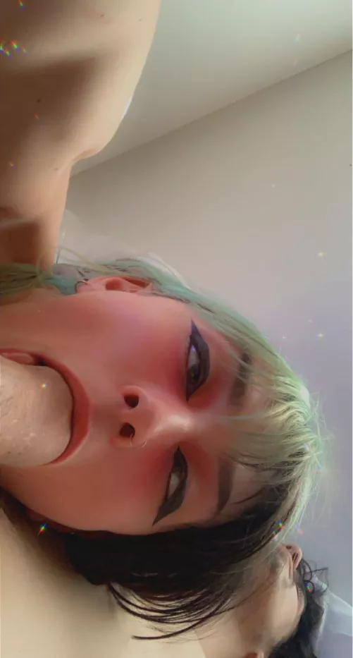 [OC] I love being a good cockwarmer for him <3