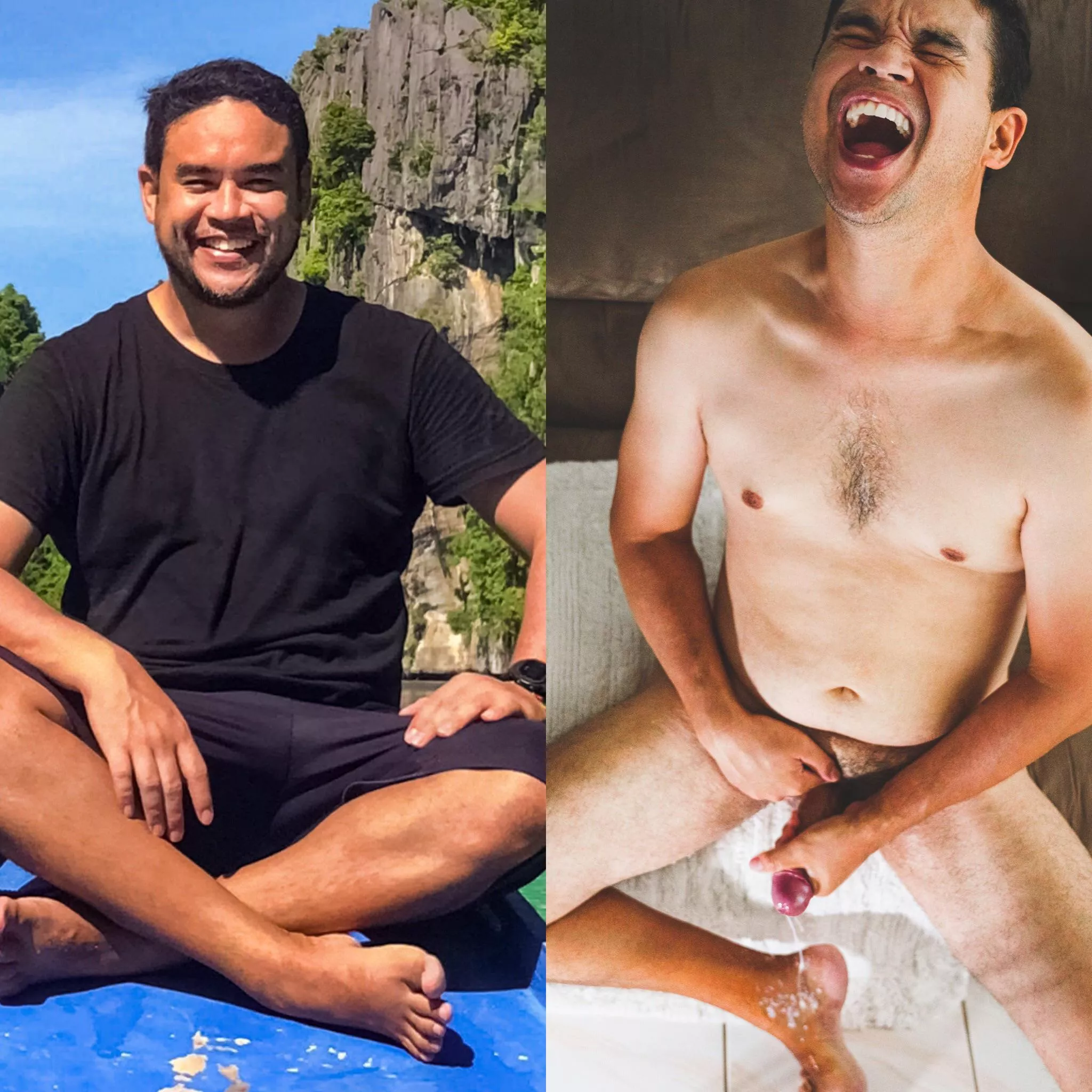 [OC] I'm content in both these photos.