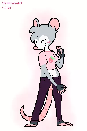 [OC] Jammy the Possum! :D