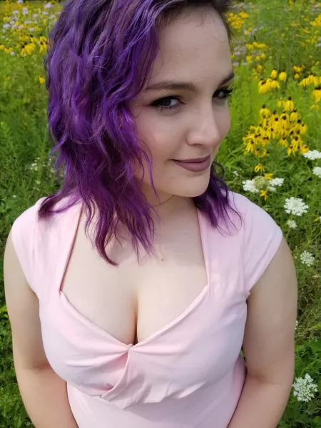 [OC] my [F]25 wife. I think purple is her color!