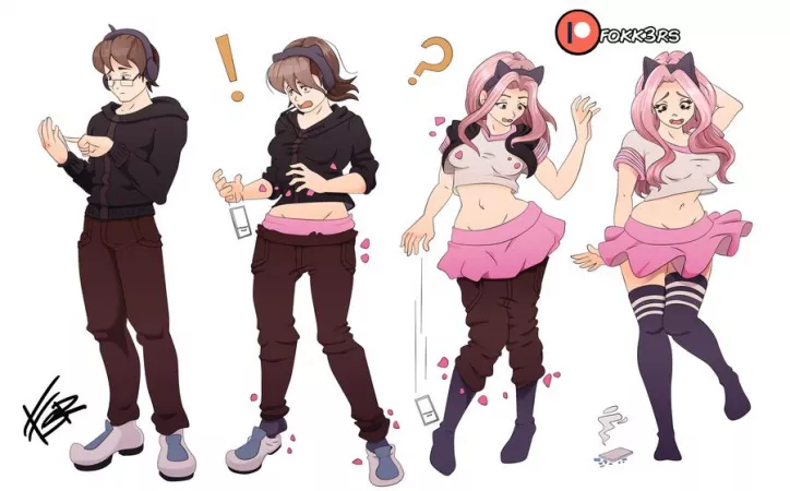 Oc To Belle Delphine by ed-fokk3r