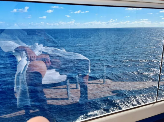 Ocean view (m)
