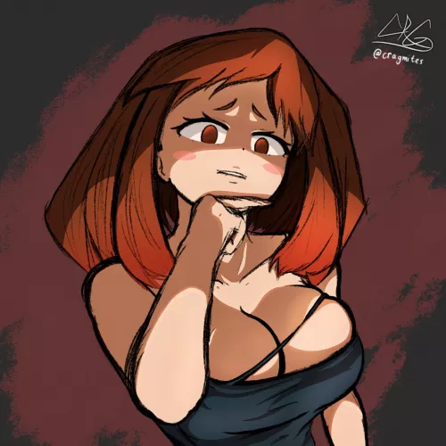 ochako by @cragmites on twitter (me)