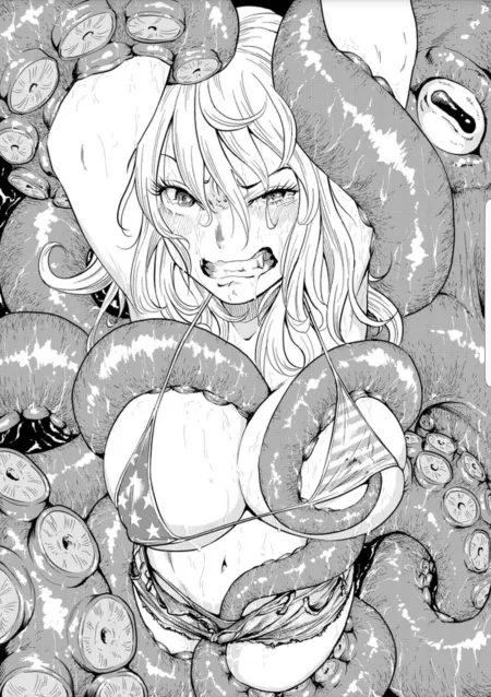 Octopus went fishing and caught someone Octopus went fishing and caught someone