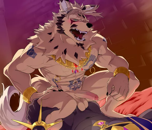 Offering to Anubis (catnip)