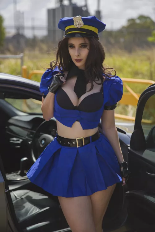 Officer Caitlyn from League of Legends by Cat Sefiro