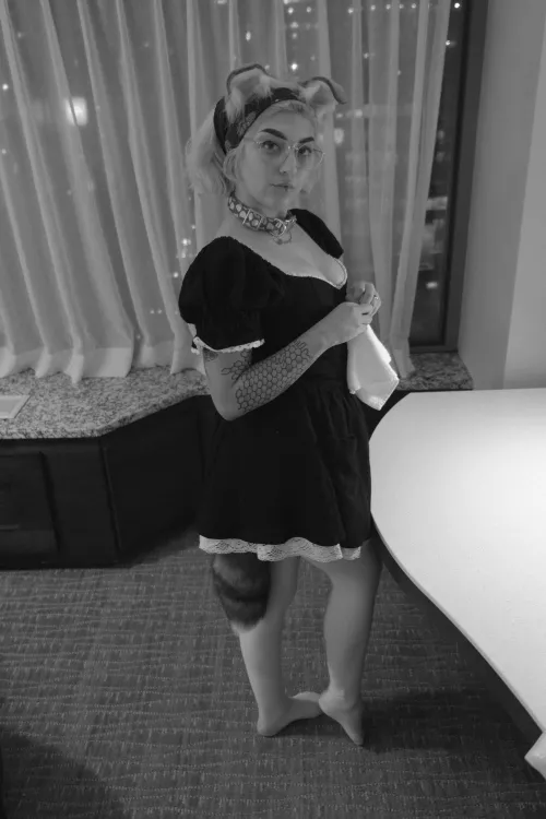 Oh hi! Did you need something? I was just cleaning up 🧼🐶