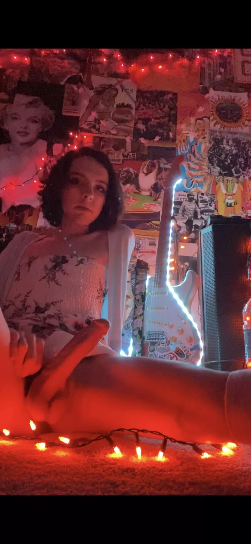 Oh I was just playing with my self i mean my self I mean my self