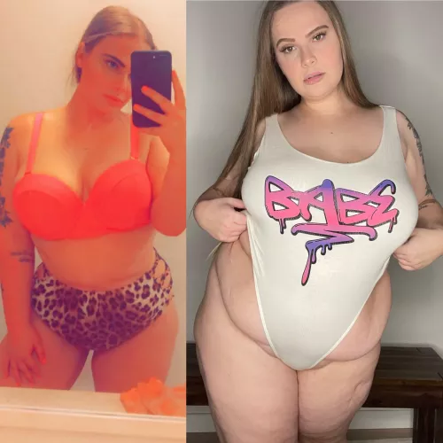 Oh I’ve gotten huge…. 😋 I only plan on getting bigger