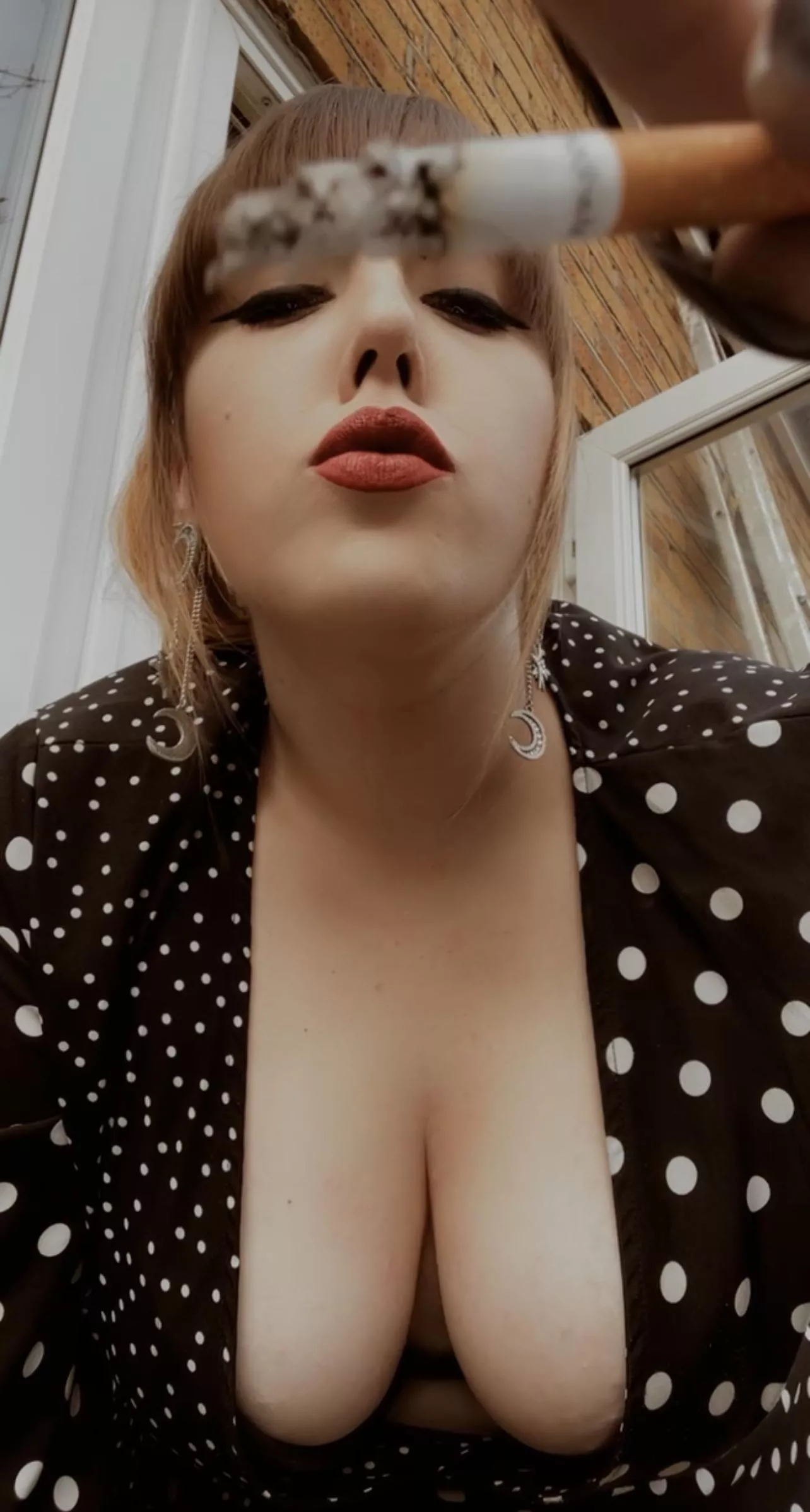 Oh! Look at you down there so eager for a taste! Everything tastes better when it’s from your Mistress. 💋