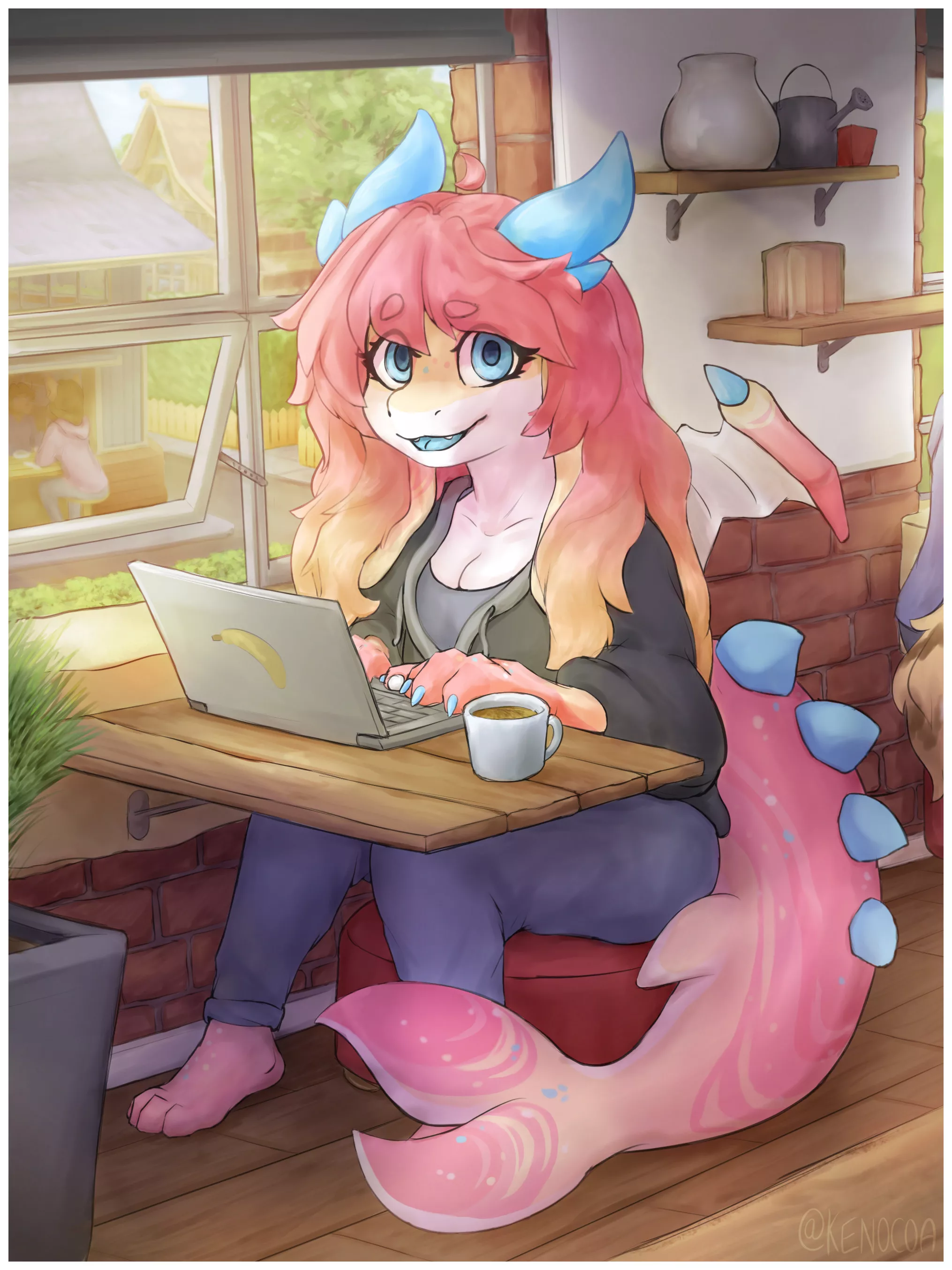 Oh we're from the same uni? Yeah i like mocha's to! [teranen giftart] (by me!)