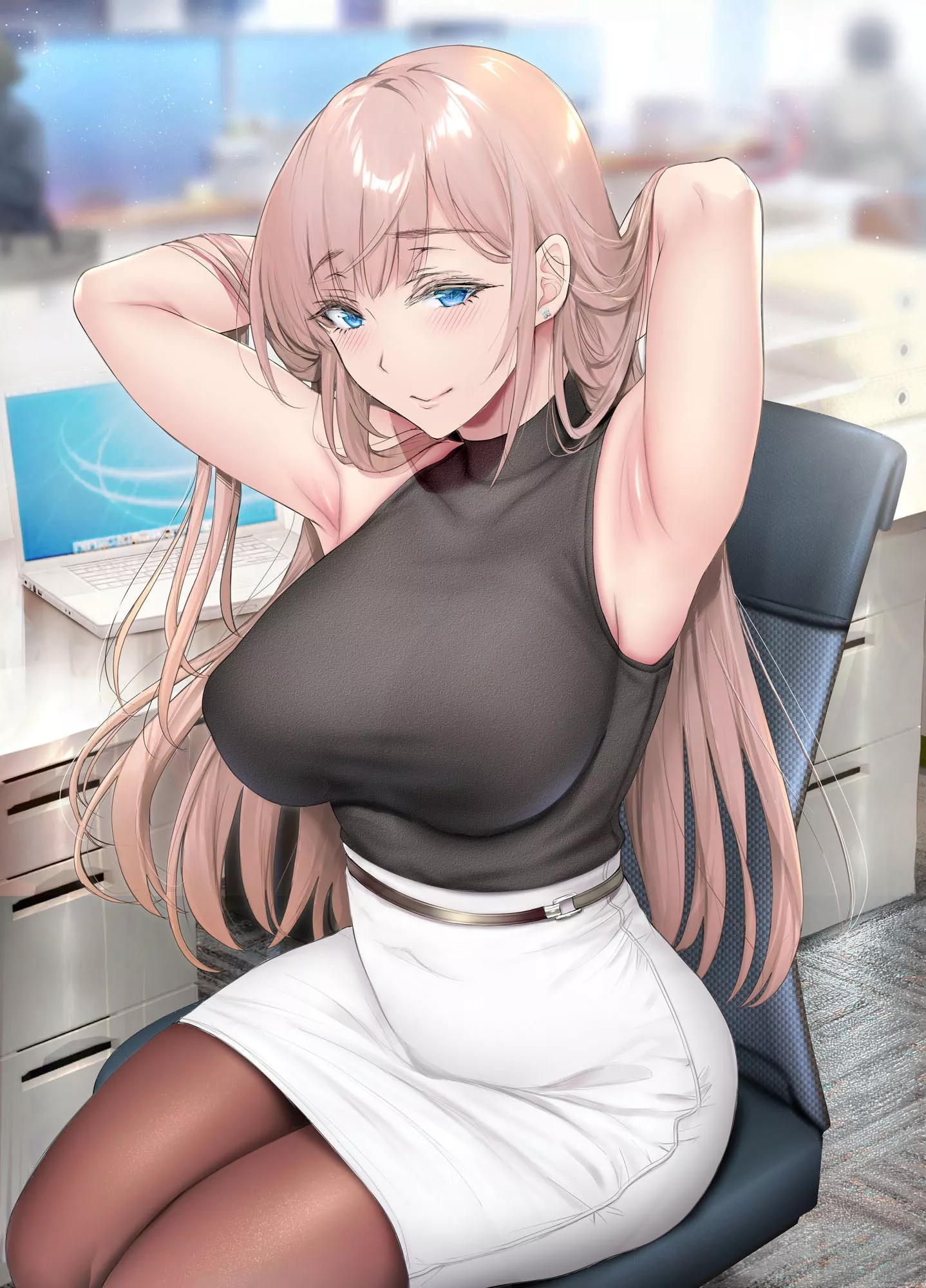 Ohayo! Can you lick my armpit? Please! Ohayo! Can you lick my armpit? Please!