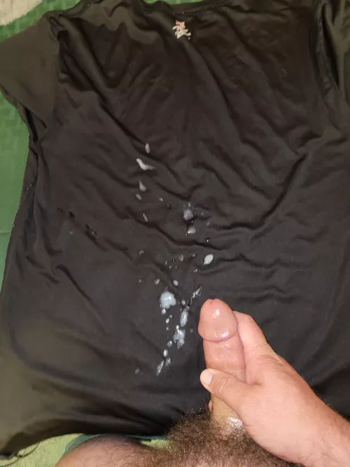 Oiled up and shooting.