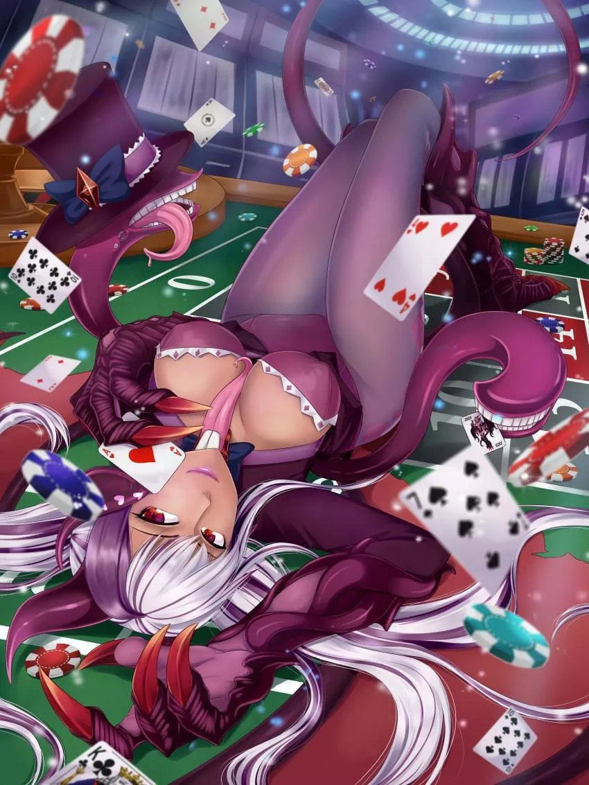 Ok, I was doing some wholesome gambling and then some BITCH crashed on the table, ruining our whole fucking game, WTF!