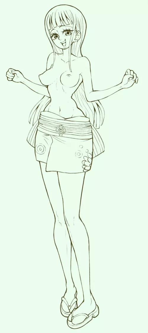 Okiku 👁️👁️ By @edu_pompom on Twitter