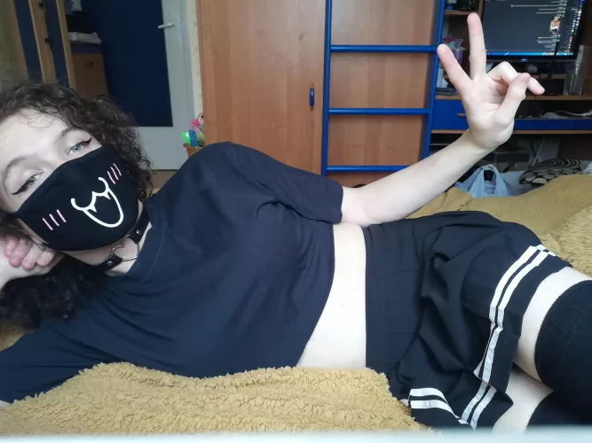 Old pic, but I thought it's pretty cute :3 Old pic, but I thought it's pretty cute :3