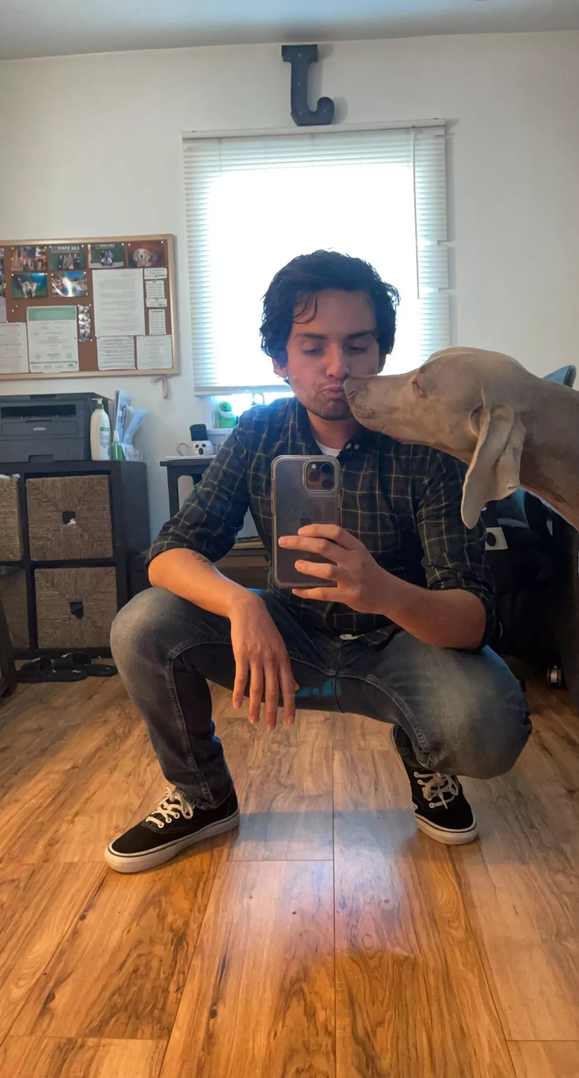 Oliver likes to photo bomb my pictures 🐶