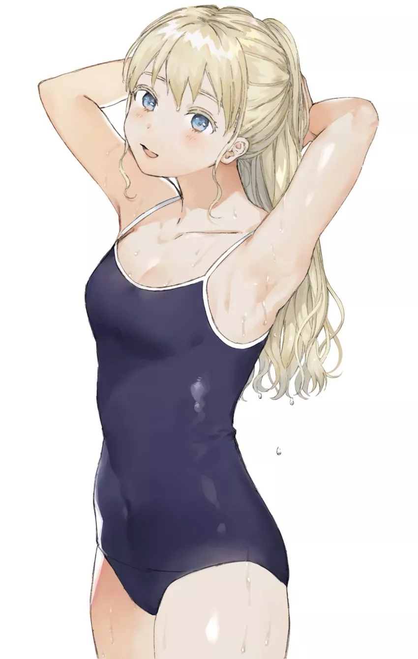 Olivia after a swim (Asobi Asobase) Olivia after a swim (Asobi Asobase)