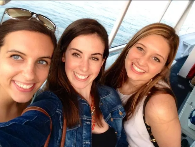 On a boat On a boat