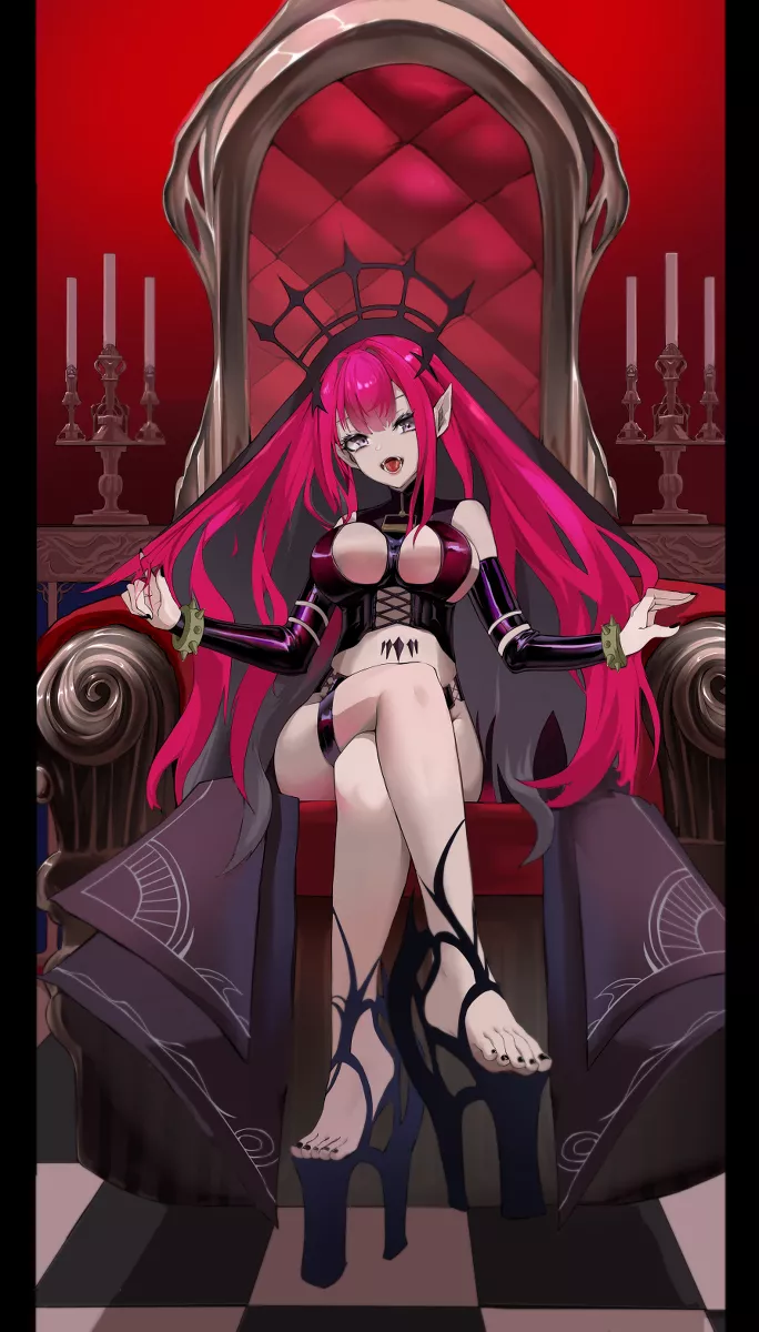 On her Throne (Daily Fairy Knight Tristan 8) On her Throne (Daily Fairy Knight Tristan 8)