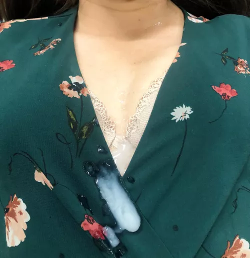 On my favorite dress