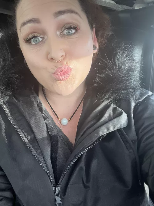 On my way to smother you in kisses